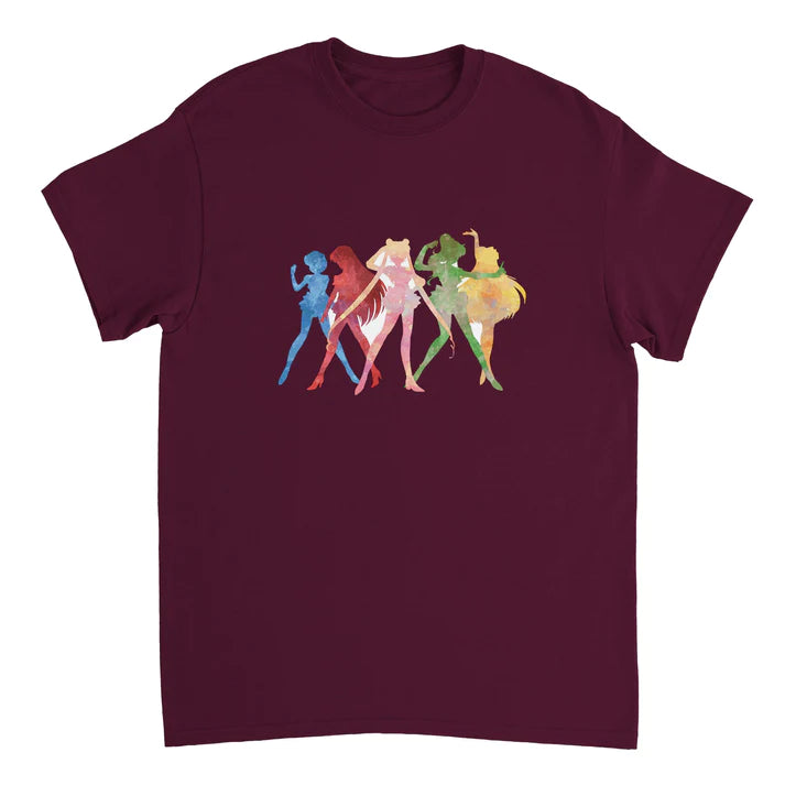 Maroon Graphic T-shirts