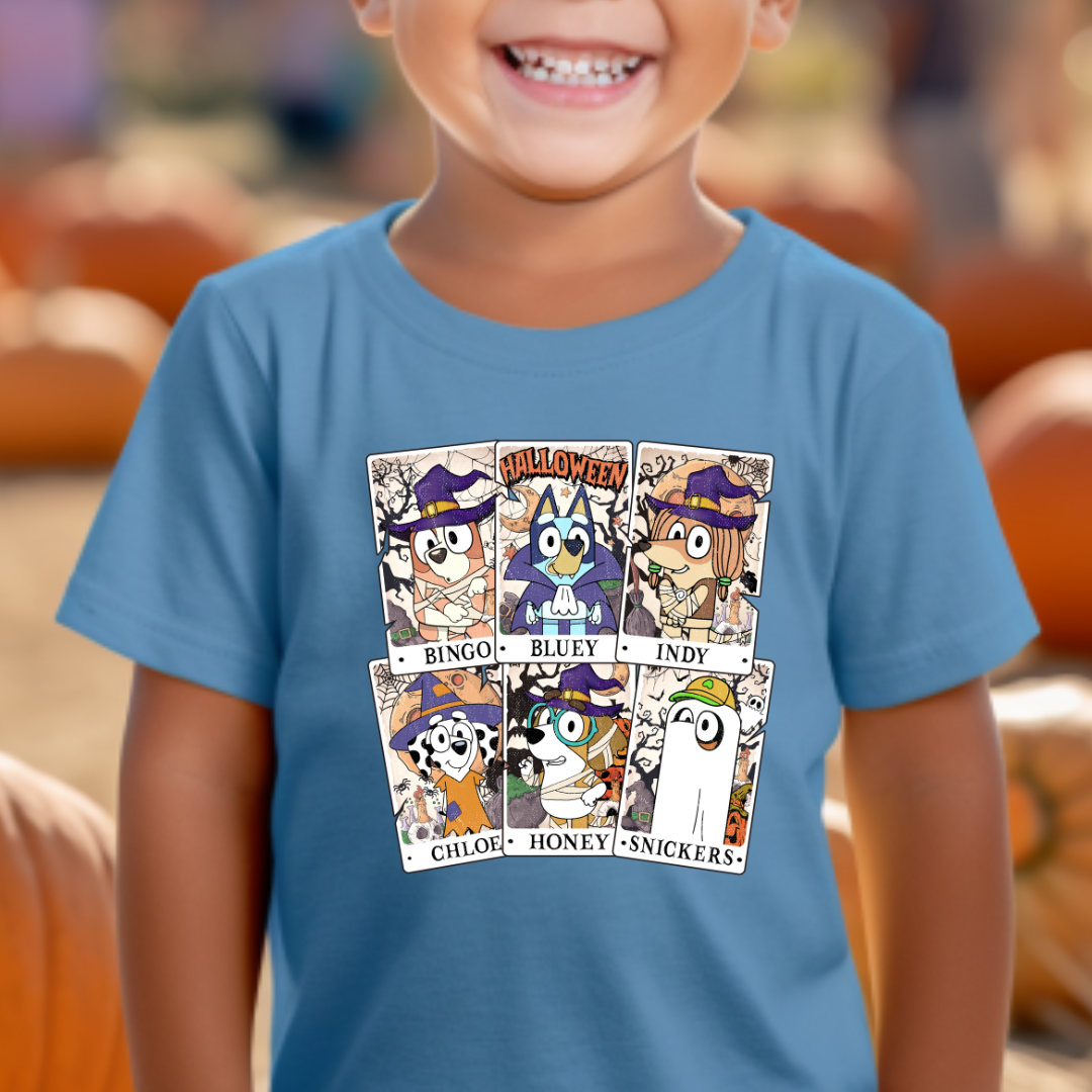 Bluey Halloween Tarot - Kids