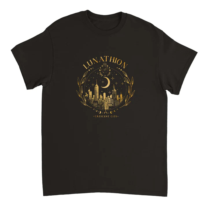 Men's Black Graphic Tees