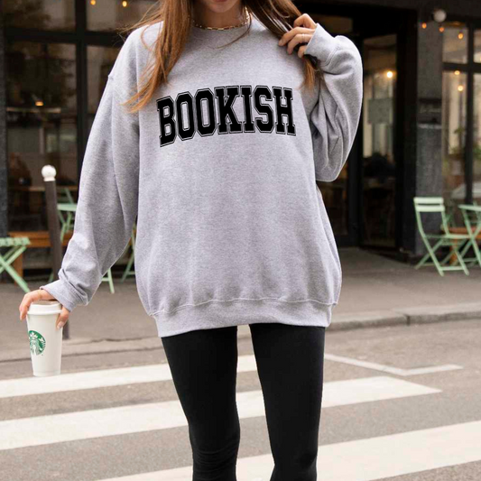 Varsity Bookish - Adult (Black font)