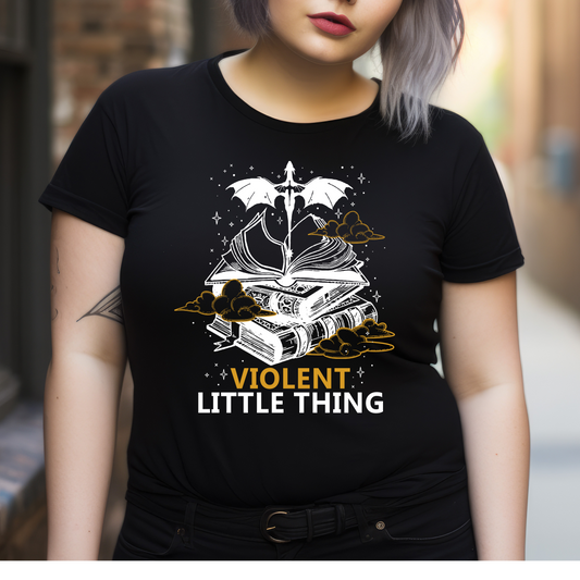 Violent Little Thing - Fourth Wing - Adult - White Font