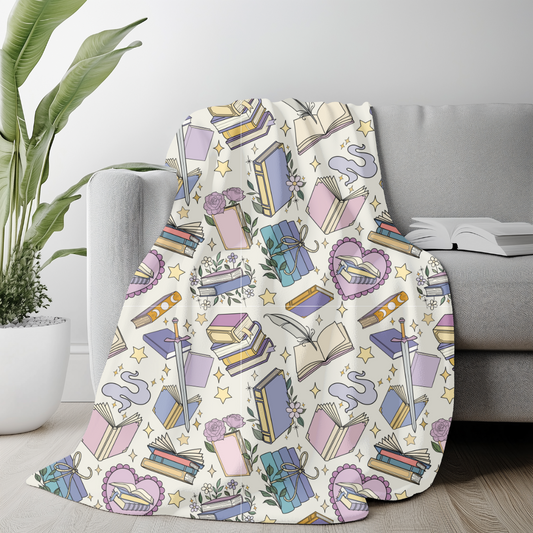 Book Lovers - Blanket